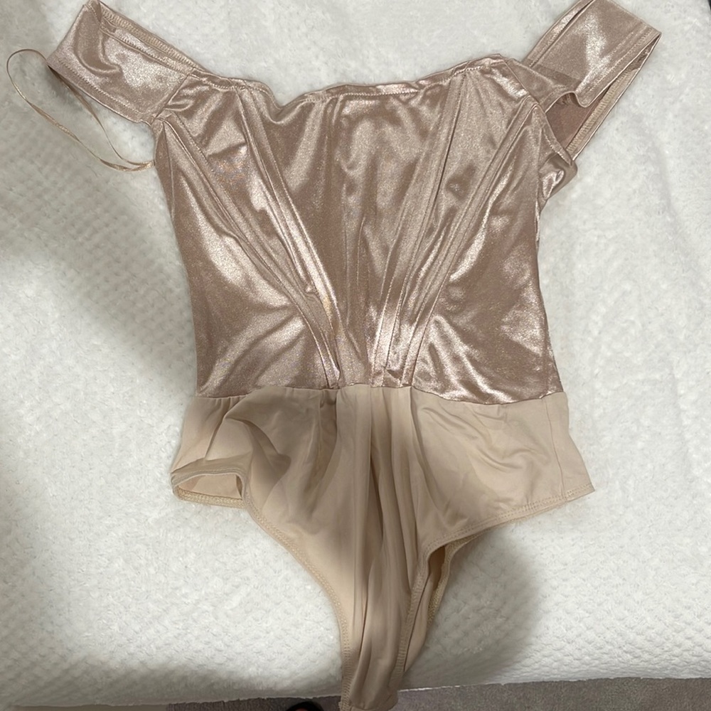 Champagne bodysuit